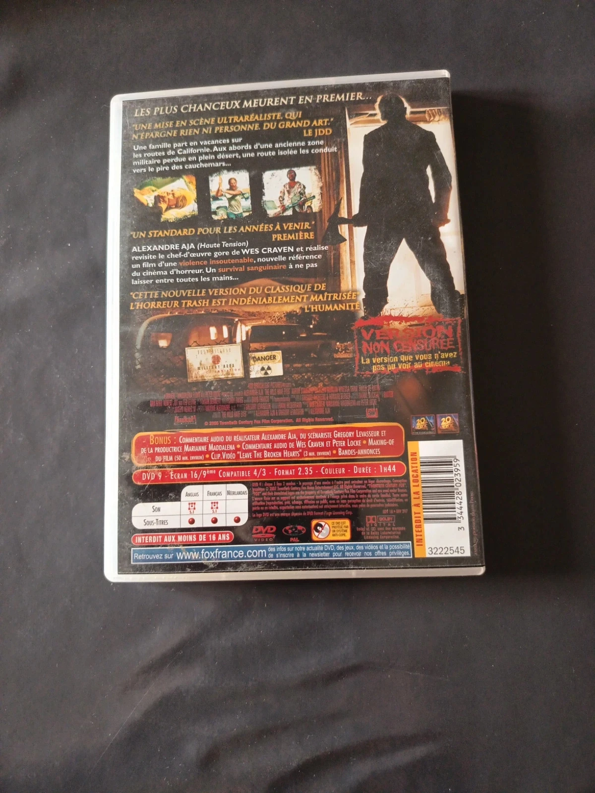 Dvd La colina tiene ojos – photo 2